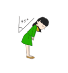 毎日使える可愛い女の子（個別スタンプ：9）