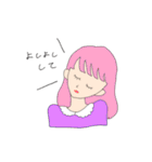 毎日使える可愛い女の子（個別スタンプ：13）