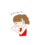 毎日使える可愛い女の子（個別スタンプ：31）