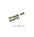 日常で使いやすいフランス語すたんぷ（個別スタンプ：19）