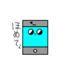 スマホくんグレードアップ！（個別スタンプ：3）