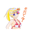 頑張る巫女お姉さん    10（個別スタンプ：19）