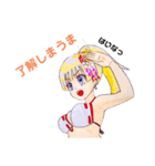 頑張る巫女お姉さん    10（個別スタンプ：24）
