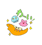 くらげとめんだことうつぼ（個別スタンプ：4）