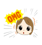 きゅん 女の子（個別スタンプ：3）