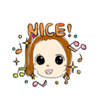 きゅん 女の子（個別スタンプ：4）