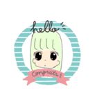 きゅん 女の子（個別スタンプ：6）
