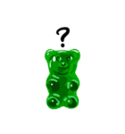 感情豊かなクマグミ（個別スタンプ：3）