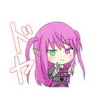 ゴスロリ悪魔の女の子スタンプ（個別スタンプ：9）