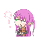 ゴスロリ悪魔の女の子スタンプ（個別スタンプ：10）