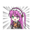 ゴスロリ悪魔の女の子スタンプ（個別スタンプ：14）