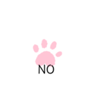 犬の足あとスタンプ（個別スタンプ：13）