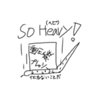こじゃれ どうぶつ（個別スタンプ：4）