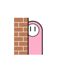 こっち見てるコンセント君（個別スタンプ：1）