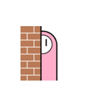 こっち見てるコンセント君（個別スタンプ：2）