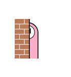 こっち見てるコンセント君（個別スタンプ：3）