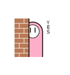 こっち見てるコンセント君（個別スタンプ：14）