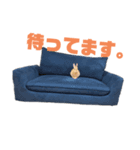 うさぎとトカゲ（個別スタンプ：5）