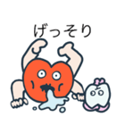 リップちゃんとエナメル7くん(歯)の日常編（個別スタンプ：26）