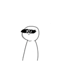 白いヤツ★（個別スタンプ：7）