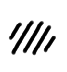 シンプル文字  顔文字（個別スタンプ：9）