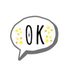 英語でsimpleあいさつ（個別スタンプ：6）