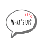 英語でsimpleあいさつ（個別スタンプ：10）