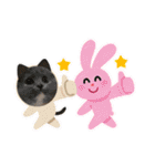 ねこのさくらちゃんと仲間たち（個別スタンプ：4）