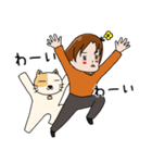 のり子スタンプ4（個別スタンプ：6）