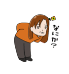 のり子スタンプ4（個別スタンプ：7）