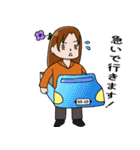 のり子スタンプ4（個別スタンプ：9）