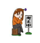 のり子スタンプ4（個別スタンプ：11）