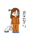 のり子スタンプ4（個別スタンプ：22）
