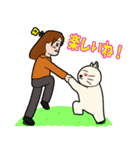 のり子スタンプ4（個別スタンプ：40）