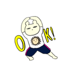 ジャージくまぽんのゆるスタンプ（個別スタンプ：2）