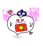 クラウンベトナムくん（個別スタンプ：5）