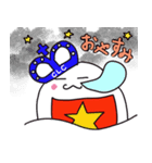 クラウンベトナムくん（個別スタンプ：7）