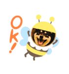 黒柴むぎ（個別スタンプ：12）