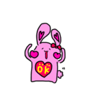 うさぴよわーるど（個別スタンプ：7）