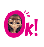 まりあのナルシストスタンプ（個別スタンプ：1）