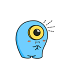 バブルモンスター Babo こんにちは初めて（個別スタンプ：1）
