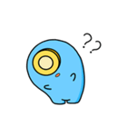 バブルモンスター Babo こんにちは初めて（個別スタンプ：7）