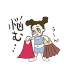 天然パーマのリリコ（個別スタンプ：3）