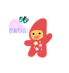 little red gnome（個別スタンプ：1）