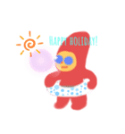 little red gnome（個別スタンプ：3）