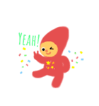 little red gnome（個別スタンプ：4）