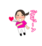 かこ、えり、ゆうま（個別スタンプ：9）