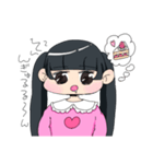 kawaiiGirlスタンプ（個別スタンプ：7）
