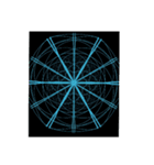 話を逸らしたい時に使える幾何学模様（個別スタンプ：17）