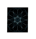 話を逸らしたい時に使える幾何学模様（個別スタンプ：22）